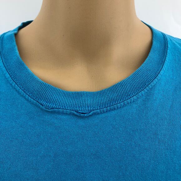 Port & Company 2XL Unisex Blue National Feral Cat Day 2018 Doodle Tee Shirt - Picture 4 of 5